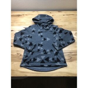 The North Face Gray Geometric Hoodie